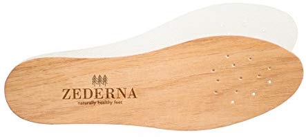 Insoles made from Cedar Wood