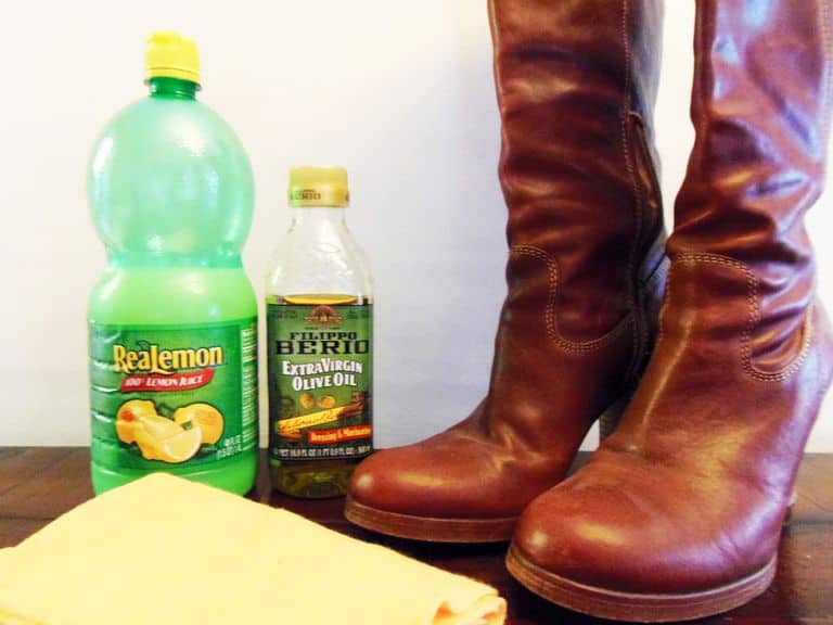 OLIVE OIL Restores Shine of your Leather Boots