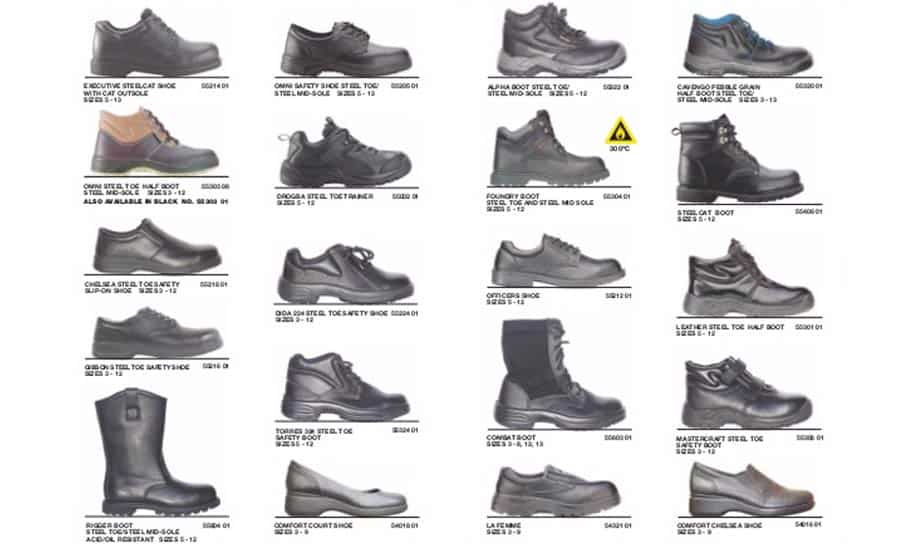 Steel Toe Shape and Size