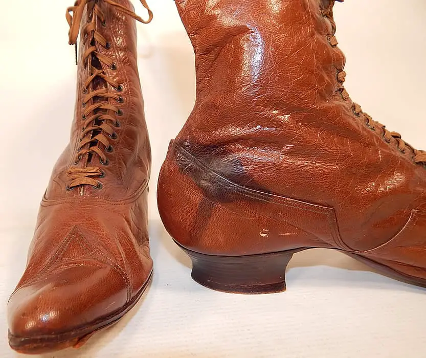 water stains on leather boots