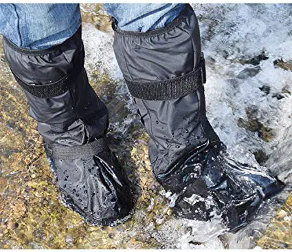 waterproof cover over your leather boots