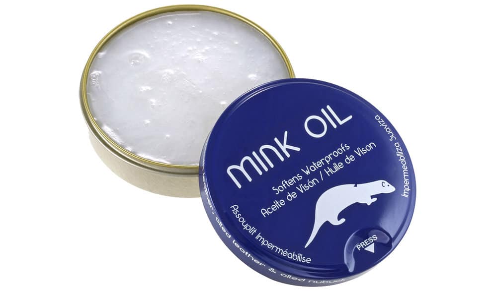 Animal oil such as mink oil
