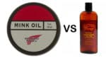 Mink oil vs leather conditioner