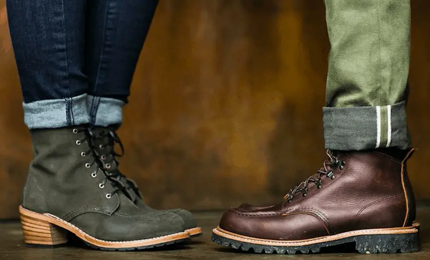 Redwing boots feature
