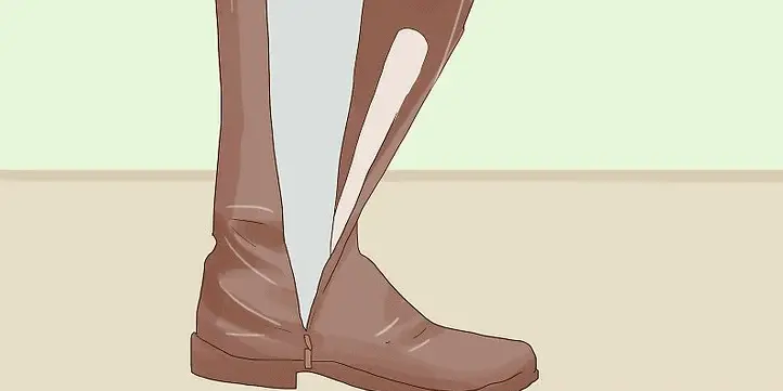 Use a Metallic Strap to Tighten the Calf:Ankle area