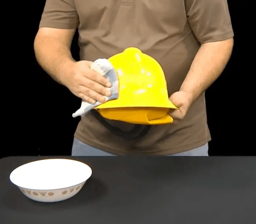 Cleaning Hard Hats