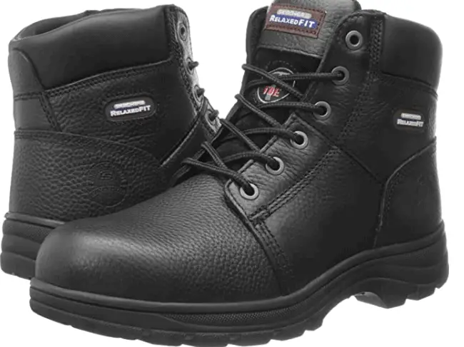 Skechers for Work Men’s Workshire Relaxed Fit Work Steel Toe Boot