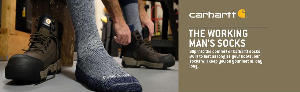 Carhartt Men's 6 Pack All-Terrain Boot Socks