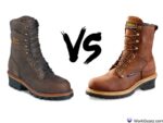 Chippewa vs carolina logger boots