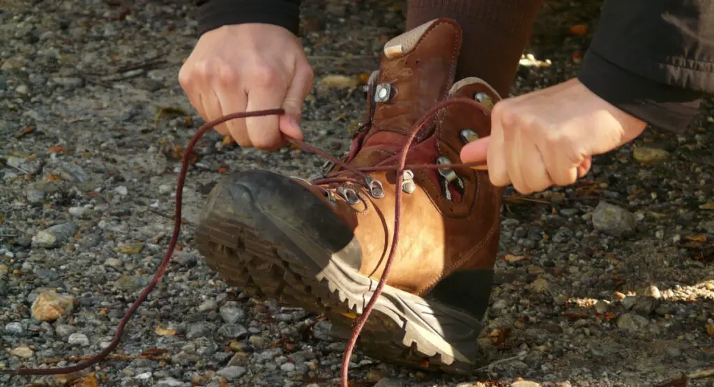 Lacing and Acing Welding Boots
