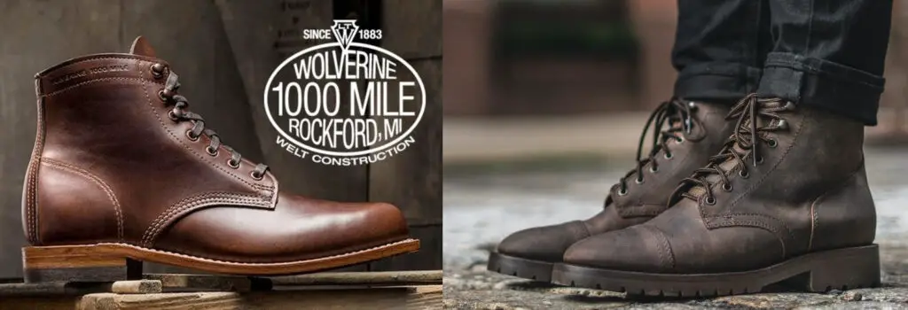 Wolverine 1000 Mile Vs Thursday Boots Comparison | Work Gearz