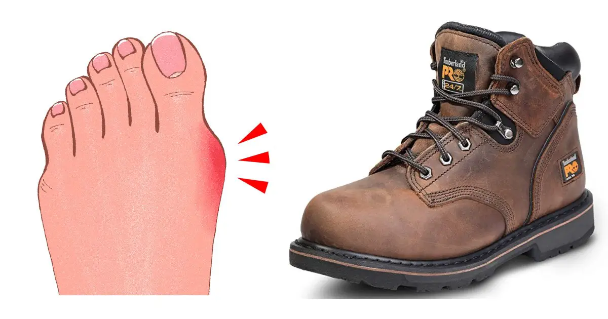 Work boots deals for bunions