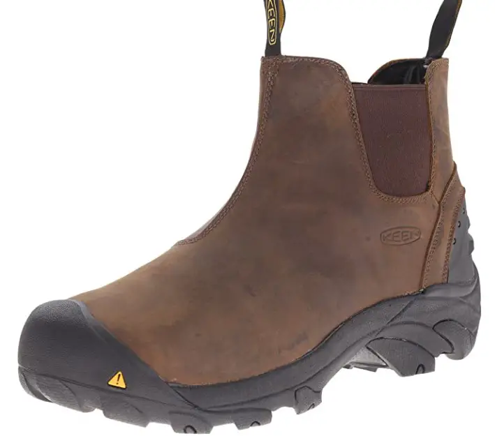 KEEN Utility Men's Detroit Mid Steel Toe Slip On Work Boot