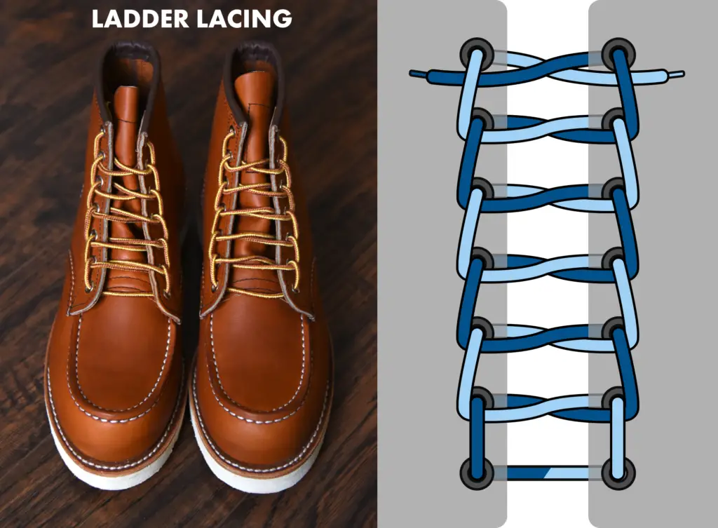 How to Ladder Lace Boots