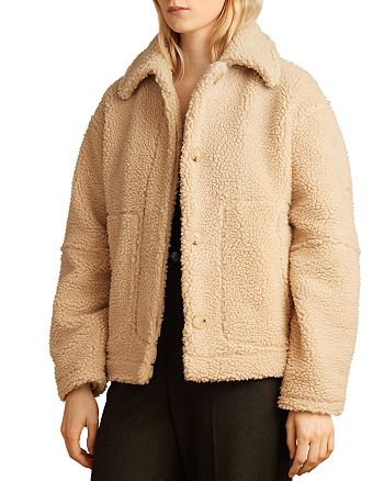 Sherpa Faux Fur Jacket