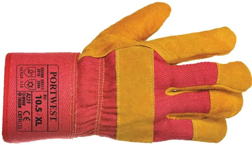 Thermal or insulated rigger gloves