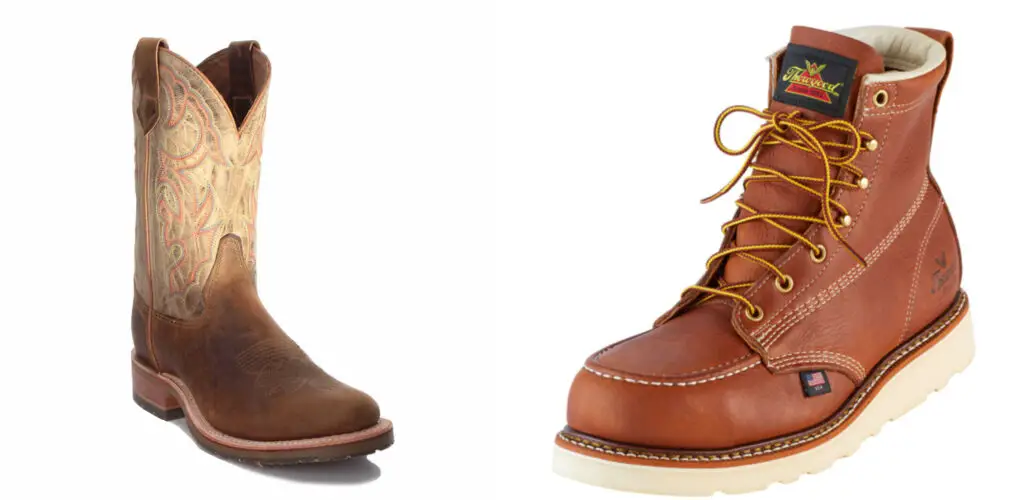 Round Toe Vs Moc Toe Boots