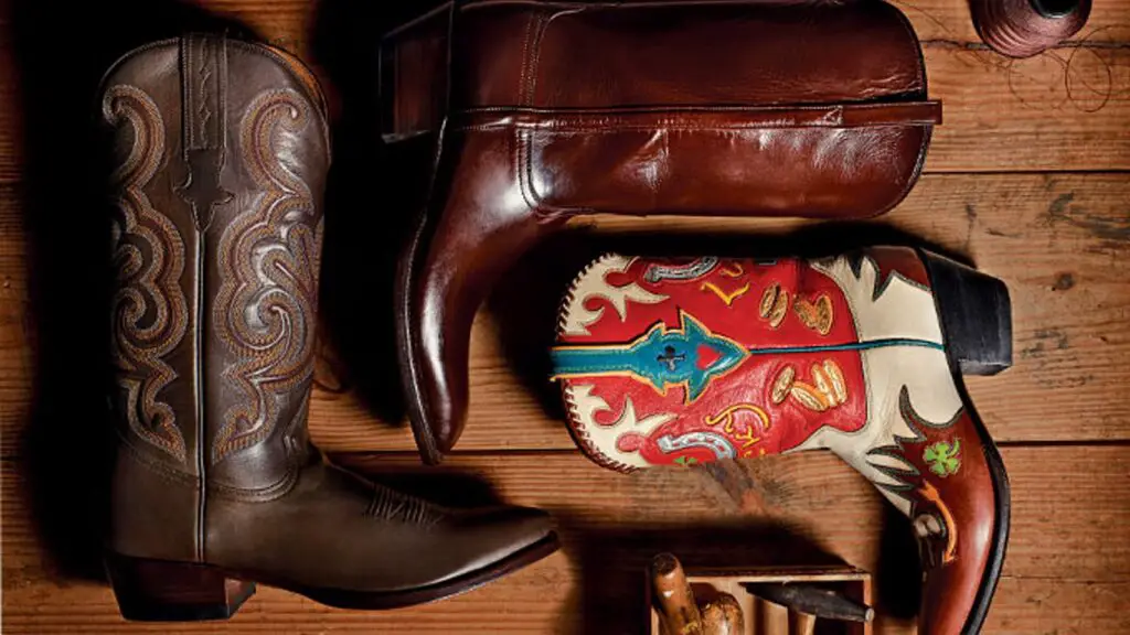 Different Types of Heels on Cowboy Boots