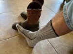 Socks cowboy boots
