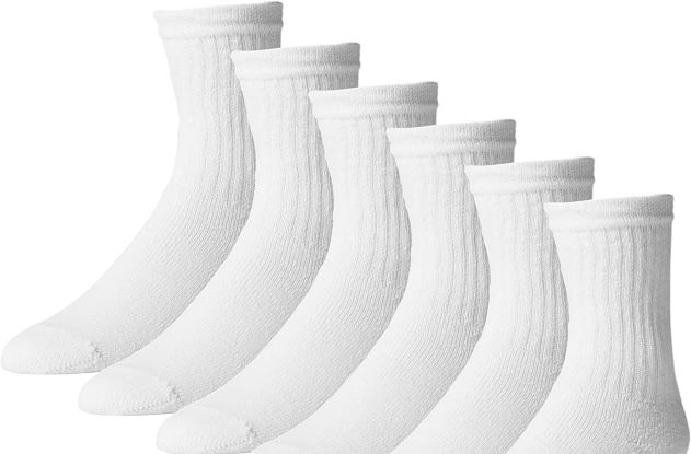 Socks made of cotton 