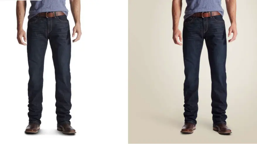 Consider straight leg jeans