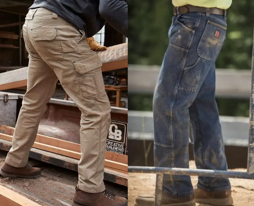 Work Pants vs Jeans