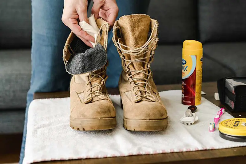 Combat boot maintenance tips