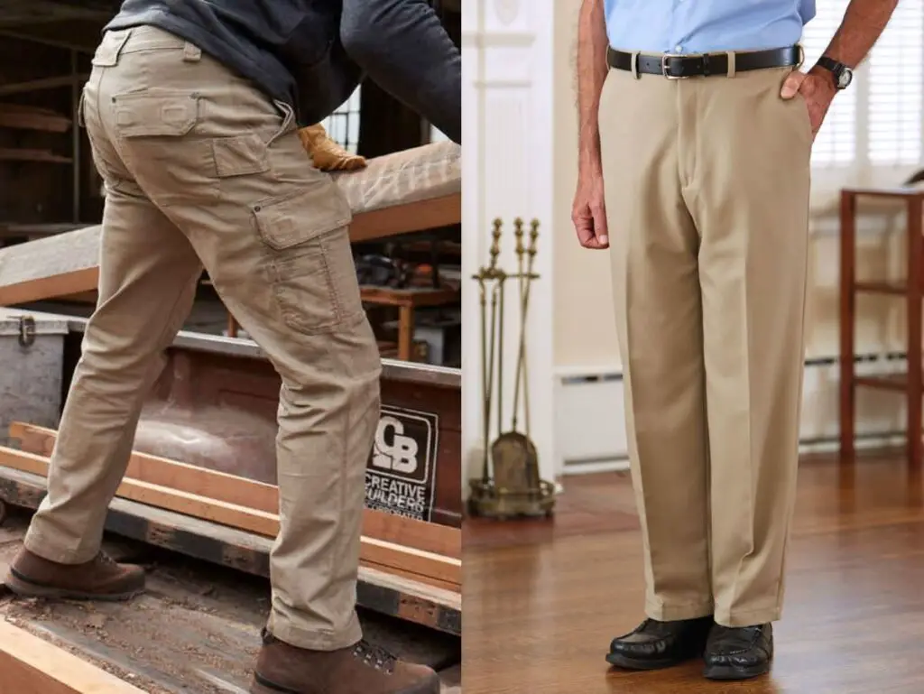 Work Pants Vs Dress Pants